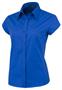 Ladies Cap Sleeved Stretch Poplin Woven Blouses