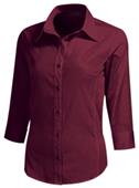 Baw Ladies 3/4 Sleeve Rainbow Woven Blouses Baw Ladies 3/4 Sleeve Rainbow Woven Blouses