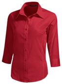 Baw Ladies 3/4 Sleeve Rainbow Woven Blouses Baw Ladies 3/4 Sleeve Rainbow Woven Blouses