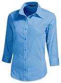 Baw Ladies 3/4 Sleeve Rainbow Woven Blouses Baw Ladies 3/4 Sleeve Rainbow Woven Blouses