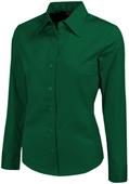 Baw Ladies Long Sleeve Color Brite Woven Blouses Baw Ladies Long Sleeve Color Brite Woven Blouses