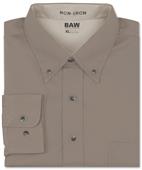 Baw Men's Long Sleeve Easy Care Twill Woven Shirts Baw Men's Long Sleeve Easy Care Twill Woven Shirts