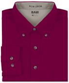 Baw Men's Long Sleeve Easy Care Twill Woven Shirts Baw Men's Long Sleeve Easy Care Twill Woven Shirts