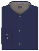 Baw Ladies Long Sleeve Easy Care Twill Woven Shirt Baw Ladies Long Sleeve Easy Care Twill Woven Shirt