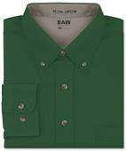 Baw Youth Long Sleeve Easy Care Twill Woven Shirts Baw Youth Long Sleeve Easy Care Twill Woven Shirts