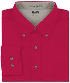 Baw Youth Long Sleeve Easy Care Twill Woven Shirts Baw Youth Long Sleeve Easy Care Twill Woven Shirts