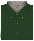 Baw Men's Short Sleeve Easy Care Twill Woven Shirt Baw Men's Short Sleeve Easy Care Twill Woven Shirt