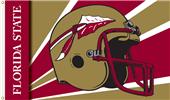COLLEGIATE Florida State Helmet 3' x 5' Flag