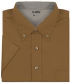 Baw Men's Short Sleeve Twill Woven Shirts Baw Men's Short Sleeve Twill Woven Shirts