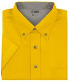 Baw Men's Short Sleeve Twill Woven Shirts Baw Men's Short Sleeve Twill Woven Shirts