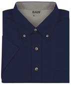 Baw Men's Short Sleeve Twill Woven Shirts Baw Men's Short Sleeve Twill Woven Shirts