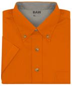 Baw Men's Short Sleeve Twill Woven Shirts Baw Men's Short Sleeve Twill Woven Shirts