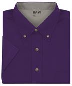 Baw Men's Short Sleeve Twill Woven Shirts Baw Men's Short Sleeve Twill Woven Shirts