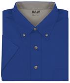 Baw Men's Short Sleeve Twill Woven Shirts Baw Men's Short Sleeve Twill Woven Shirts