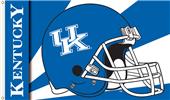 COLLEGIATE Kentucky Wildcats Helmet 3' x 5' Flag