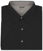 Baw Ladies Short Sleeve Twill Woven Shirts Baw Ladies Short Sleeve Twill Woven Shirts