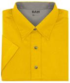 Baw Ladies Short Sleeve Twill Woven Shirts Baw Ladies Short Sleeve Twill Woven Shirts