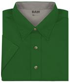 Baw Ladies Short Sleeve Twill Woven Shirts Baw Ladies Short Sleeve Twill Woven Shirts