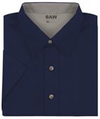 Baw Ladies Short Sleeve Twill Woven Shirts Baw Ladies Short Sleeve Twill Woven Shirts