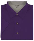 Baw Ladies Short Sleeve Twill Woven Shirts Baw Ladies Short Sleeve Twill Woven Shirts