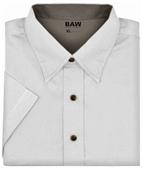 Baw Ladies Short Sleeve Twill Woven Shirts Baw Ladies Short Sleeve Twill Woven Shirts