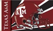 COLLEGIATE Texas A&M Aggies Helmet 3' x 5' Flag COLLEGIATE Texas A&M Aggies Helmet 3' x 5' Flag