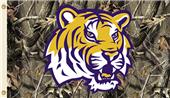 COLLEGIATE LSU Realtree Camo 3' x 5' Flag