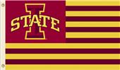COLLEGIATE Iowa State Stripes 3' x 5' Flag COLLEGIATE Iowa State Stripes 3' x 5' Flag