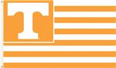 COLLEGIATE Tennessee Stripes 3' x 5' Flag COLLEGIATE Tennessee Stripes 3' x 5' Flag