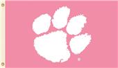 COLLEGIATE Clemson PINK 3' x 5' Flag