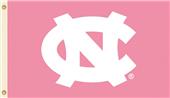 COLLEGIATE North Carolina PINK 3' x 5' Flag