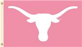 COLLEGIATE Texas PINK 3' x 5' Flag