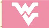 COLLEGIATE West Virginia PINK 3' x 5' Flag