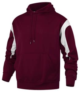 MAROON/WHITE