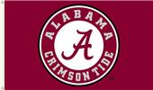 COLLEGIATE Alabama Circle "A" 3' x 5' Flag COLLEGIATE Alabama Circle "A" 3' x 5' Flag