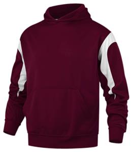 MAROON/WHITE