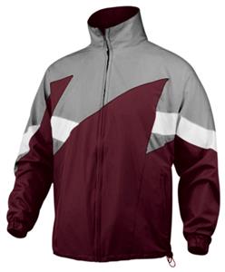 MAROON/SILVER/WHITE