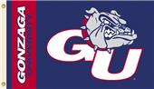 COLLEGIATE Gonzaga Bulldogs 3' x 5' Flag COLLEGIATE Gonzaga Bulldogs 3' x 5' Flag