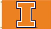 COLLEGIATE Illinois Logo Only 3' x 5' Flag