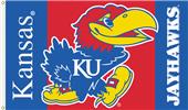 COLLEGIATE Kansas Jayhawks 3' x 5' Flag COLLEGIATE Kansas Jayhawks 3' x 5' Flag