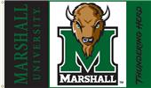 COLLEGIATE Marshall Thundering Herd 3' x 5' Flag COLLEGIATE Marshall Thundering Herd 3' x 5' Flag