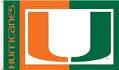 COLLEGIATE Miami Hurricanes 3' x 5' Flag COLLEGIATE Miami Hurricanes 3' x 5' Flag