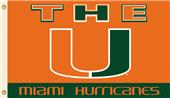COLLEGIATE Miami the "U" 3' x 5' Flag COLLEGIATE Miami the "U" 3' x 5' Flag