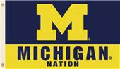 COLLEGIATE Michigan Nation 3' x 5' Flag COLLEGIATE Michigan Nation 3' x 5' Flag