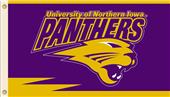 COLLEGIATE Northern Iowa 2-Sided 3' x 5' Flag
