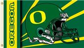COLLEGIATE Oregon Helmet 2-Sided 3' x 5' Flag COLLEGIATE Oregon Helmet 2-Sided 3' x 5' Flag