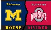 COLLEGIATE Michigan-Ohio St. House Divided Flag