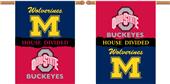 COLLEGIATE Michigan-Ohio St. House Divided Banner