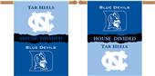 COLLEGIATE N. Carolina-Duke House Divided Banner