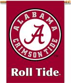 COLLEGIATE Alabama Circle "A" 2-Sided Banner COLLEGIATE Alabama Circle "A" 2-Sided Banner